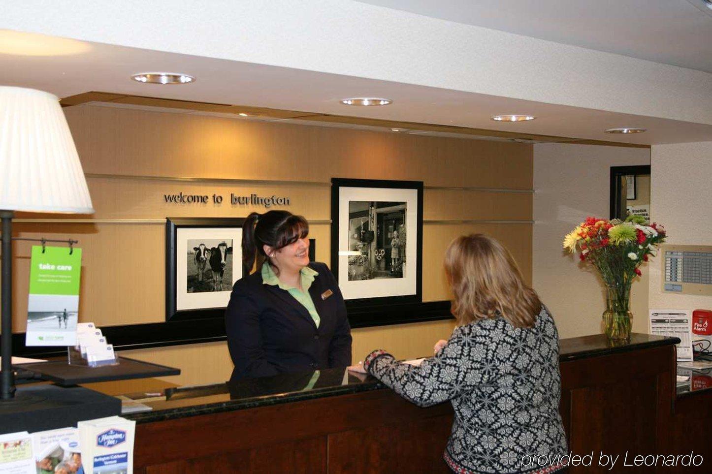 Hampton Inn Burlington - Colchester Interior foto
